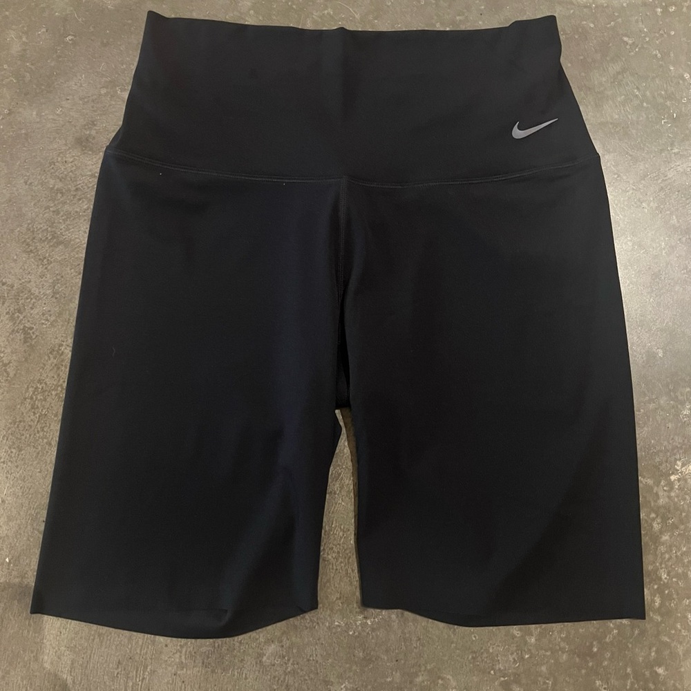 Nike Women's 8” Inseam Black Biker Shorts